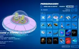 Conta de fortnite, +32 skins,+50 picaretas