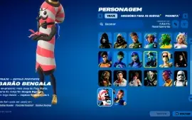 Conta de fortnite, +32 skins,+50 picaretas