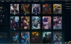 Vendo conta LOL Diamante 2 /190 Skin/115 Emotes/46 Ward