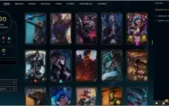 Vendo conta LOL Diamante 2 /190 Skin/115 Emotes/46 Ward