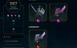 Conta de League of Legends à Venda – Ex Mestre, 533 Skins