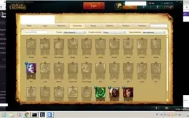 Conta LOL EX Platina 5 Atual Gold 5