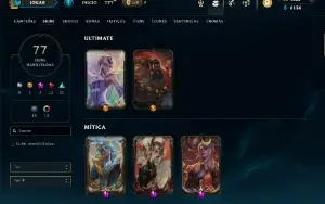 Conta Mestre Lol