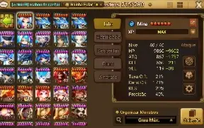 Conta +45 nat 5* muitas transmog e LDs 4*