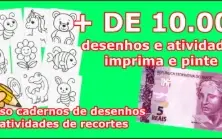 ✨ Pack Pega e Pinte – Mais de 10.000 Desenhos e Atividades!