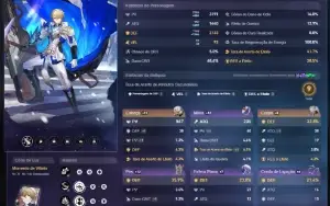 Conta genshin impact honkai star rail e honkai impact