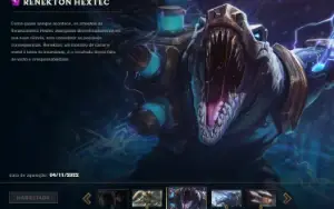 Conta League of Legends com boas skins