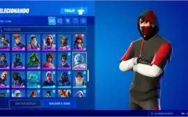 Conta de fortnite com 63 skins da loja + ikonik + 1670 VBUCK