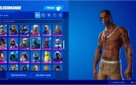 Conta de fortnite com 63 skins da loja + ikonik + 1670 VBUCK