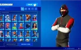 Conta de fortnite com 63 skins da loja + ikonik + 1670 VBUCK