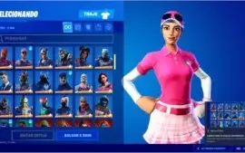 Conta de fortnite com 63 skins da loja + ikonik + 1670 VBUCK
