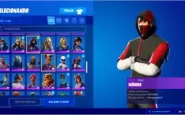 Conta de fortnite com 63 skins da loja + ikonik + 1670 VBUCK