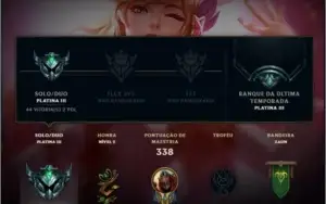 Conta platina lll , kai’sa k/da