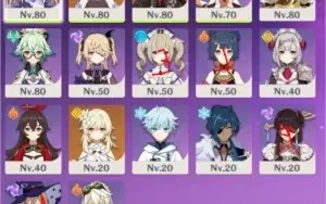 Genshin Impact -RANK 47 -Qeking C1 arma passe+Diluc C1+Ganyu