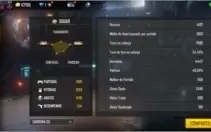 Vendo conta gemada Free Fire