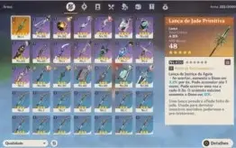 Conta Genshin - KEQING / KLEE / MONA / VENTI / JEAN (5 NAT5)