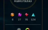 Conta de League of Legends e Valorant