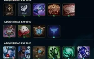 CONTA LEAGUE OF LEGENDS RARA