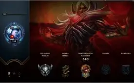 CONTA LEAGUE OF LEGENDS RARA