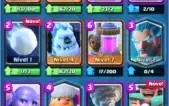 Conta de Clash Royale nvl 10 arena 12 com cartas tops