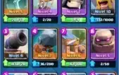Conta de Clash Royale nvl 10 arena 12 com cartas tops