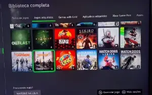 Conta Xbox com 26 jogos + 10 usando a Gold