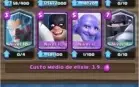 CONTA CLASH ROYALE NV 11 MESTRE 1 TODAS AS CARTAS