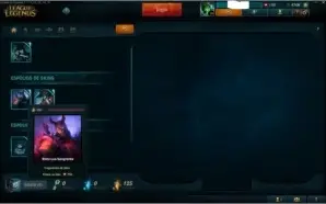 CONTA DE LEAGUE OF LEGENDS BRONZE V 18 Champs - 4 skins