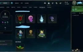 smurfzinha recem upada pro d3, com mmr bom, lv 72.
