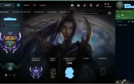 smurfzinha recem upada pro d3, com mmr bom, lv 72.