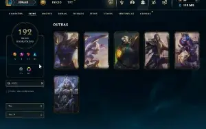 Conta LoL/Valorant; ativa desde 2013