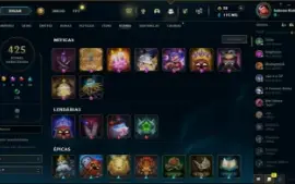 Conta LoL/Valorant; ativa desde 2013