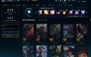 Vendendo Conta LoL - 3 Ultimates, total de 192 skins, todos