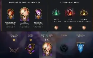 Vendendo Conta LoL - 3 Ultimates, total de 192 skins, todos