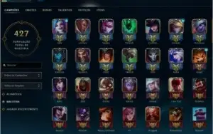 Conta lol - Platina V - 142 skins - TODOS champions