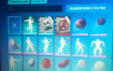Fortinite (Conta Rara, Com Skins Do Passe 5,7 E 8