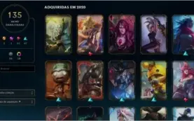 Vendo conta league of legends diamante 2