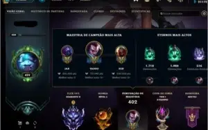 Vendo conta league of legends diamante 2