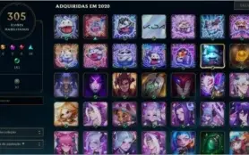 Vendo conta league of legends diamante 2