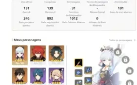 GENSHIN IMPACT - AR57 + BANNER GARANTIDO