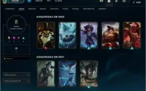 conta lol mestre 80% win rate