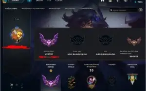 conta lol mestre 80% win rate