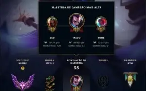conta lol mestre 80% win rate