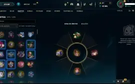 Conta De League Of Legends Todos Os Champs E 300+ Skins