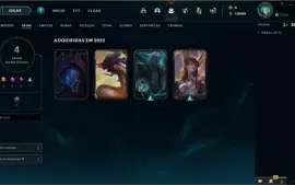 Conta platina 2 - League of Legends LOL