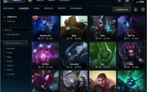 Conta League of Legends 110 campeões / Gold s8 / 77 skins
