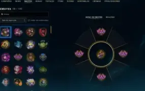 Conta Diamante 2 Lol League Of Legends Emote Mestre Mmr Bom