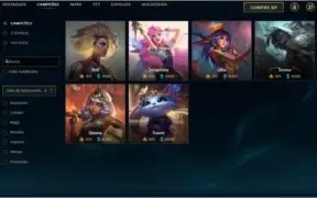 Conta lol 460 Skins Platina 3