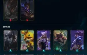 Conta lol 460 Skins Platina 3