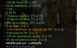Itens/set De Força Pvp Lvl 200 No Brutas